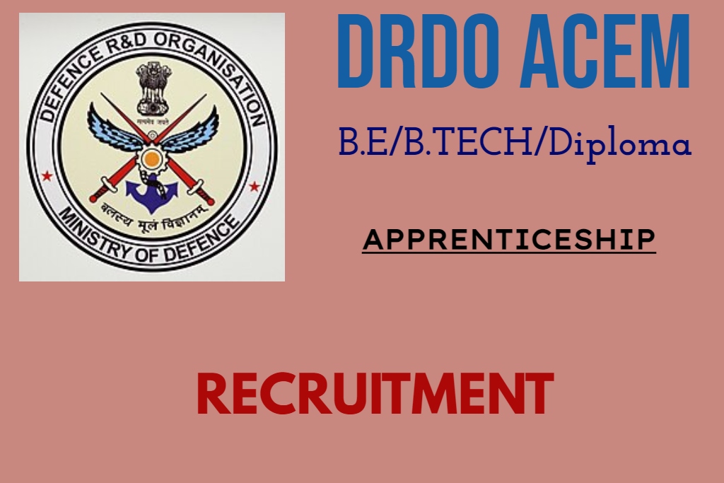 DRDO Apprentice Recruitment 2024