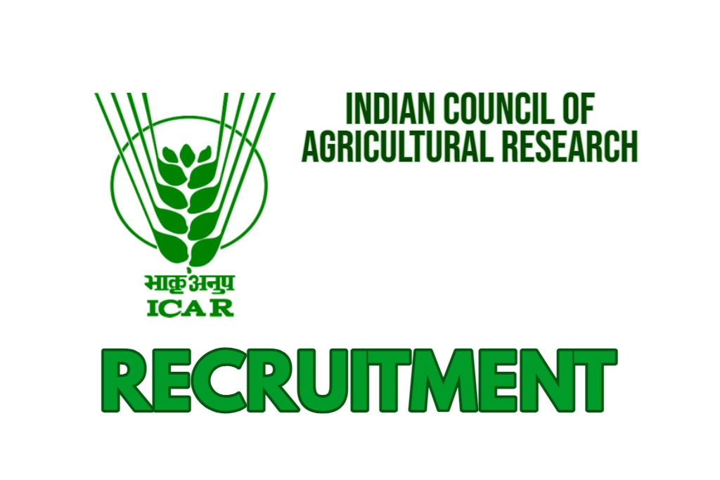 ICAR Recruitment 2024