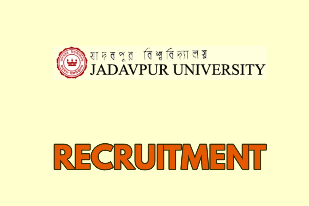 Jadavpur University Recruitment 2024