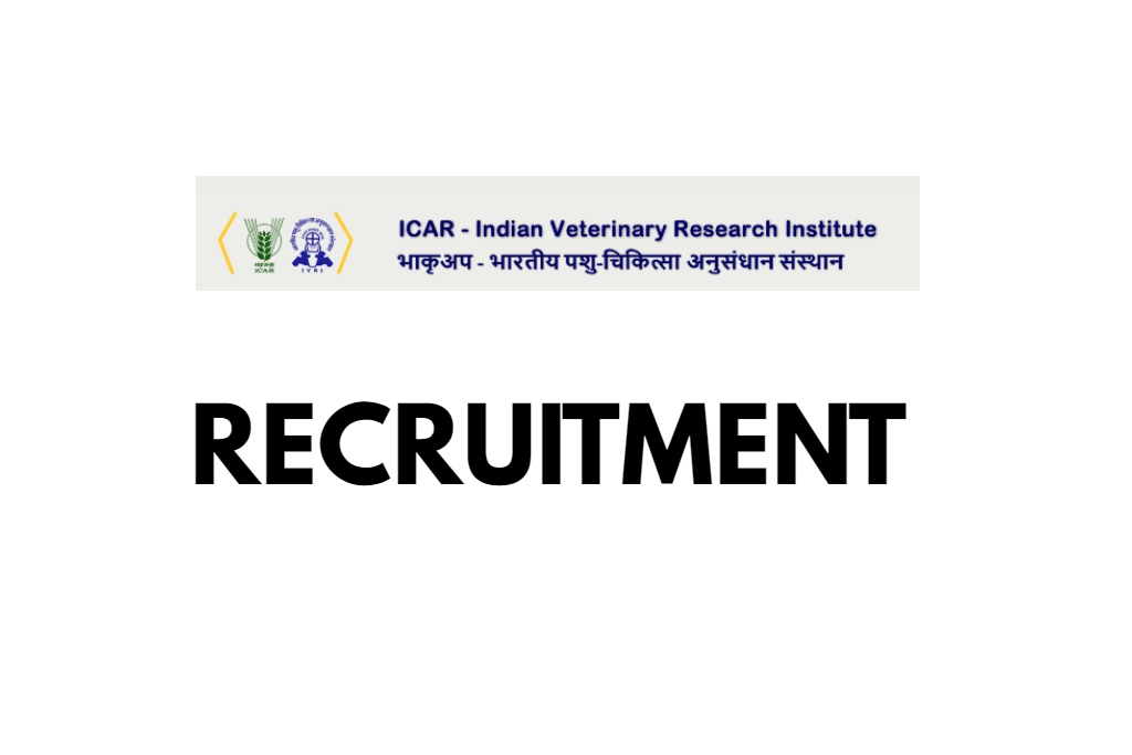 ICAR IVRI Recruitment 2024