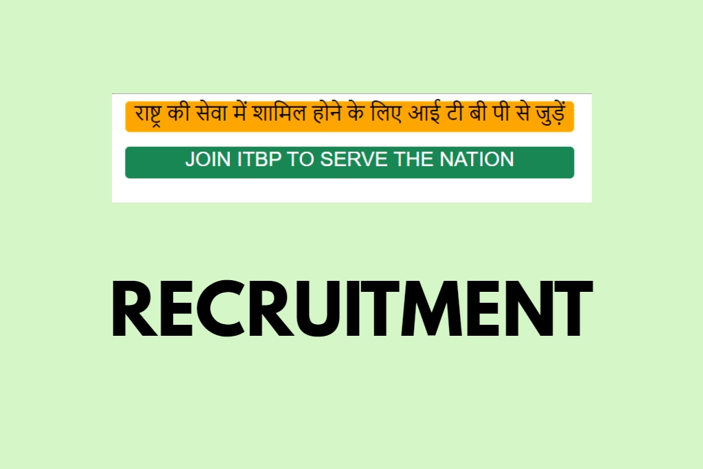 ITBP Head Constable Recruitment 2024