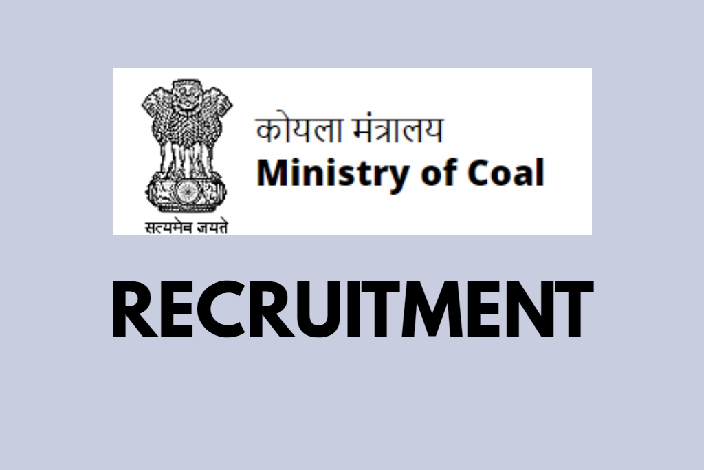 Ministry of Coal Recruitment 2024