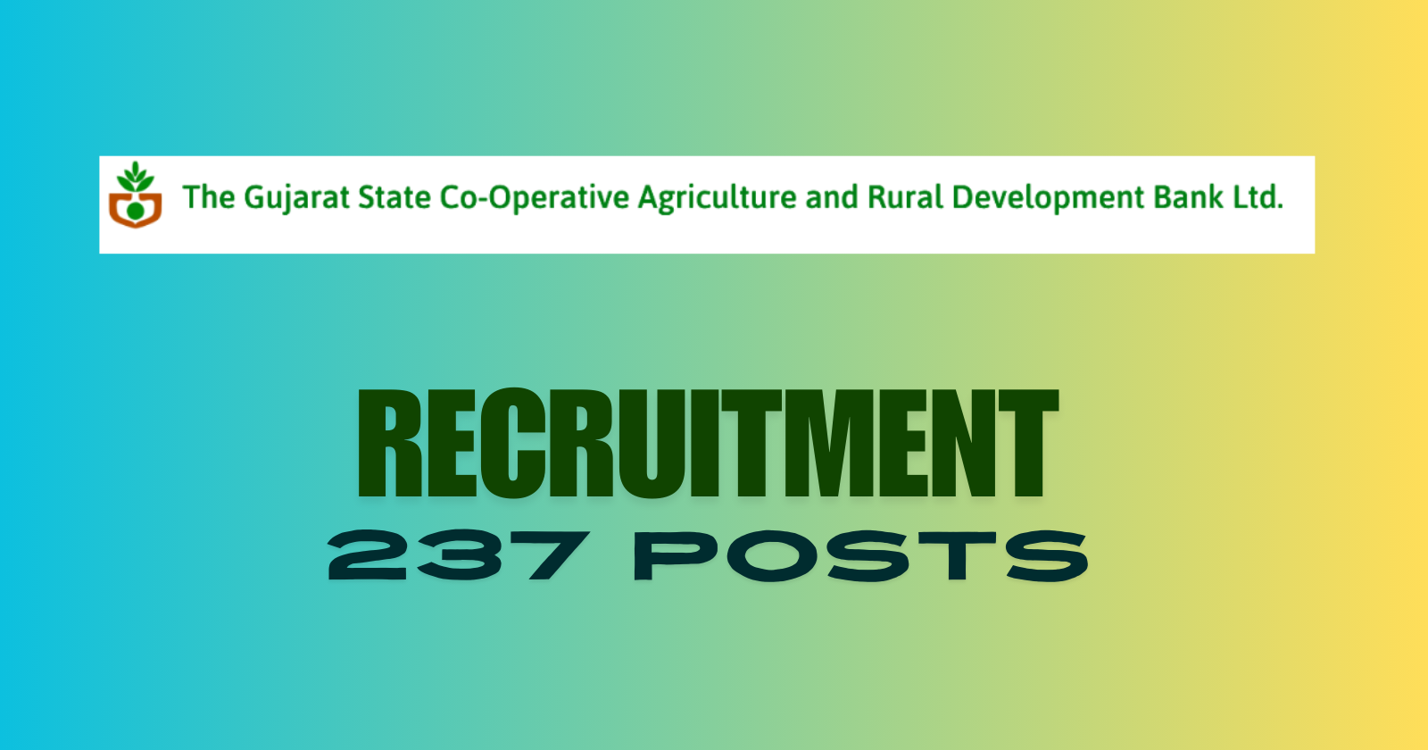 Gujarat Kheti Bank Recruitment 2024