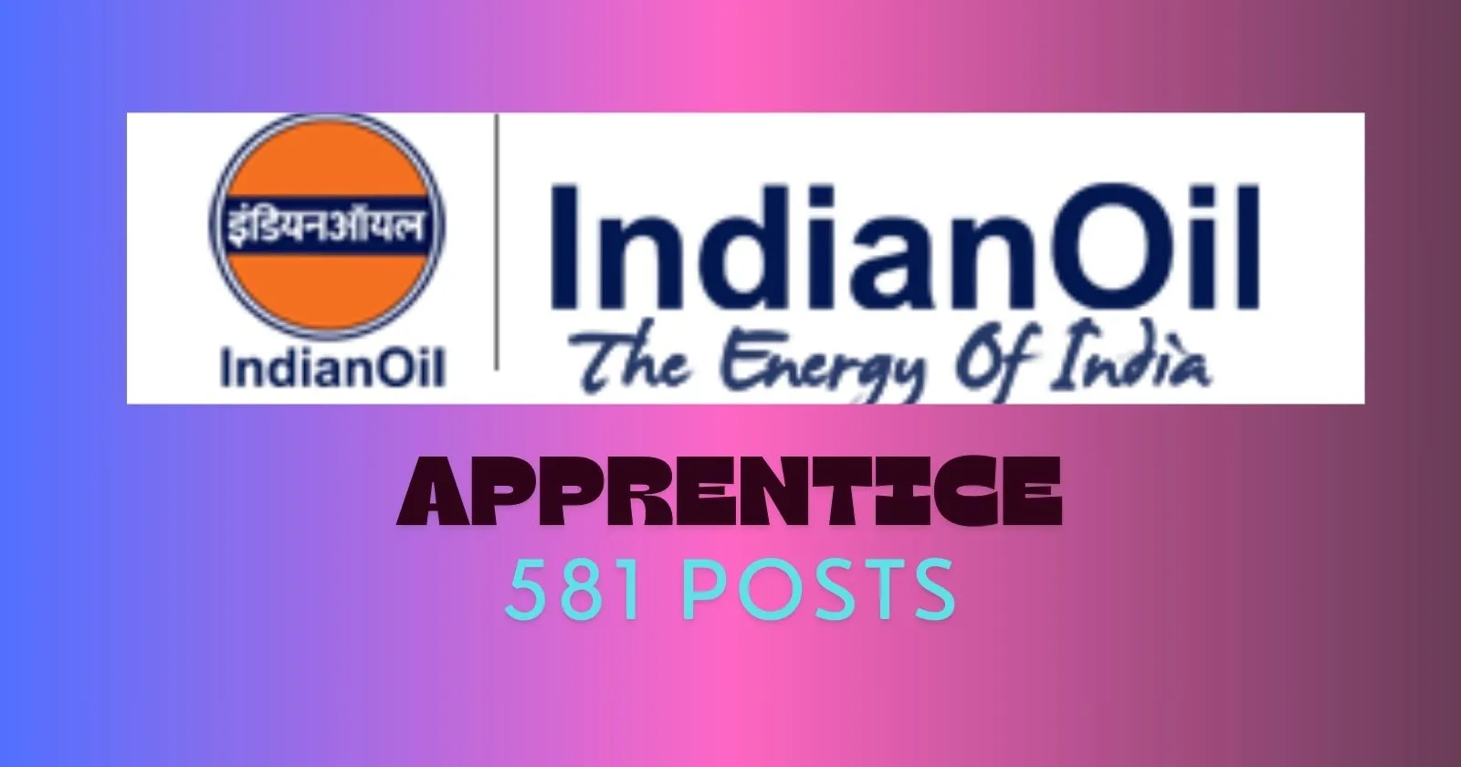 IOCL Apprentice Recruitment 2024