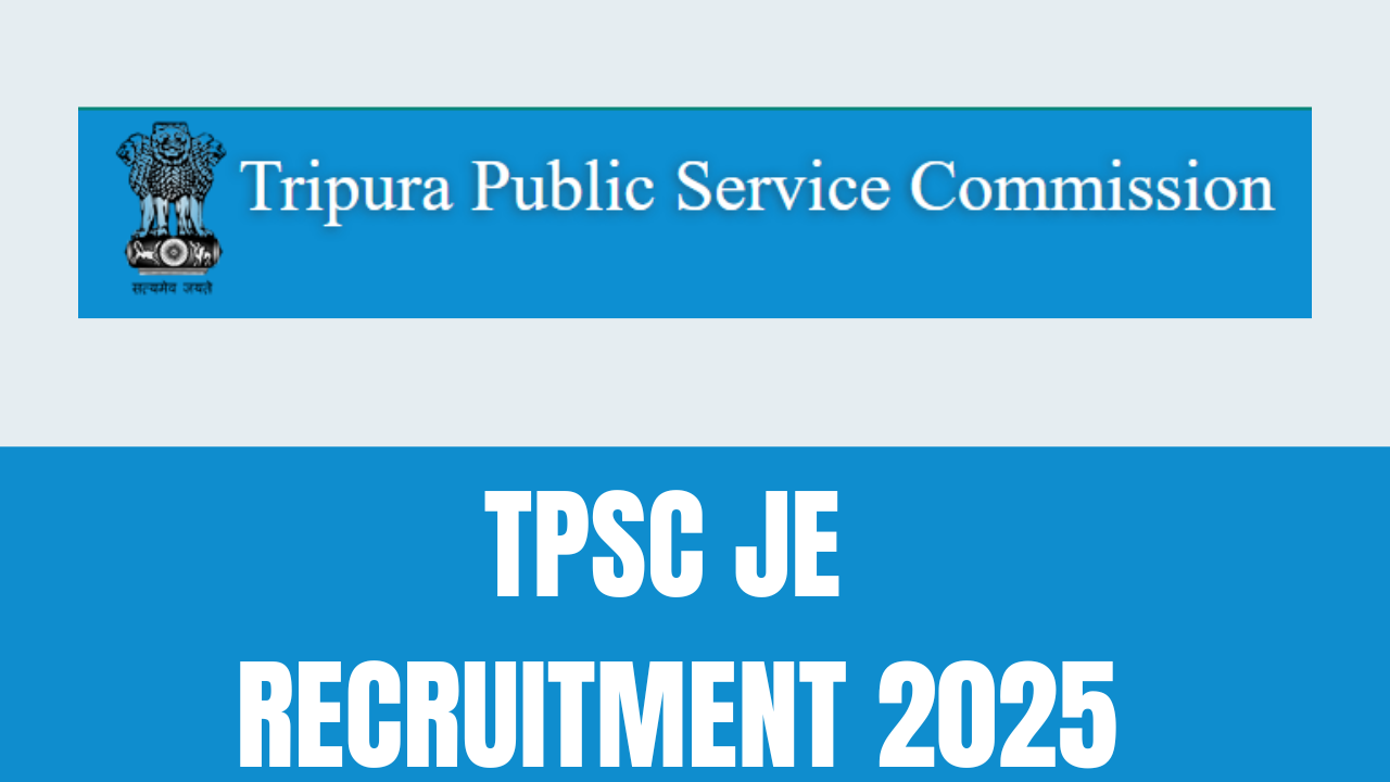 TPSC JE Recruitment 2025