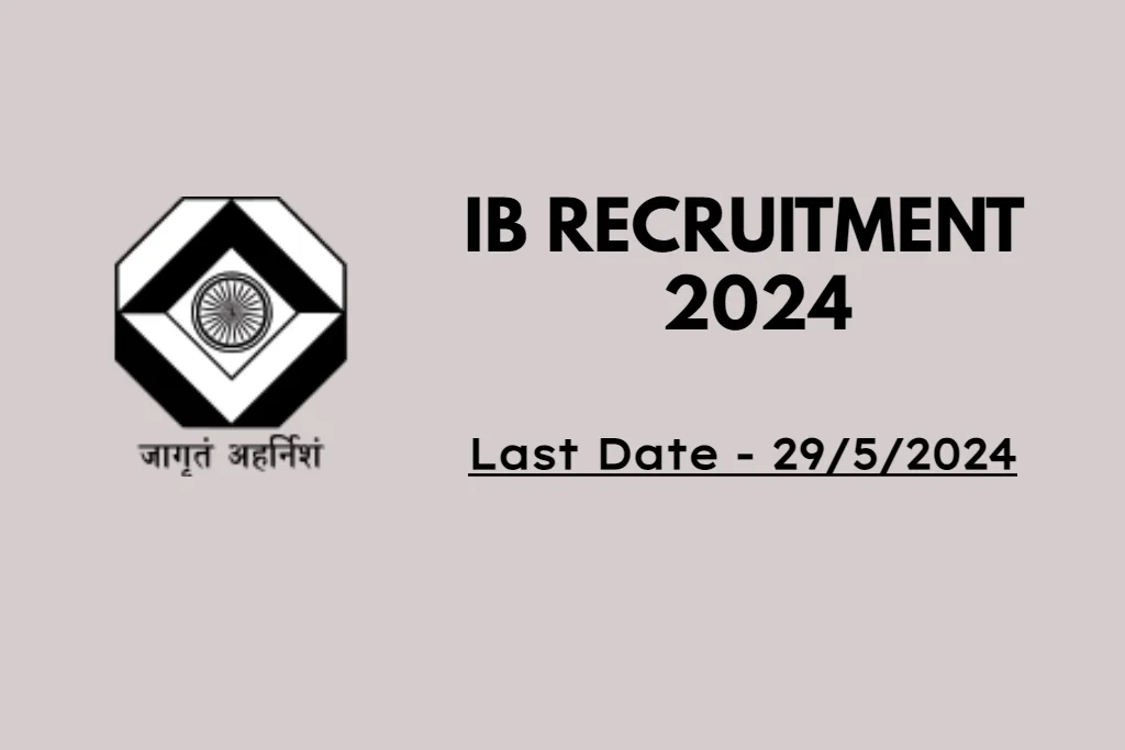 ACIO IB Recruitment 2024