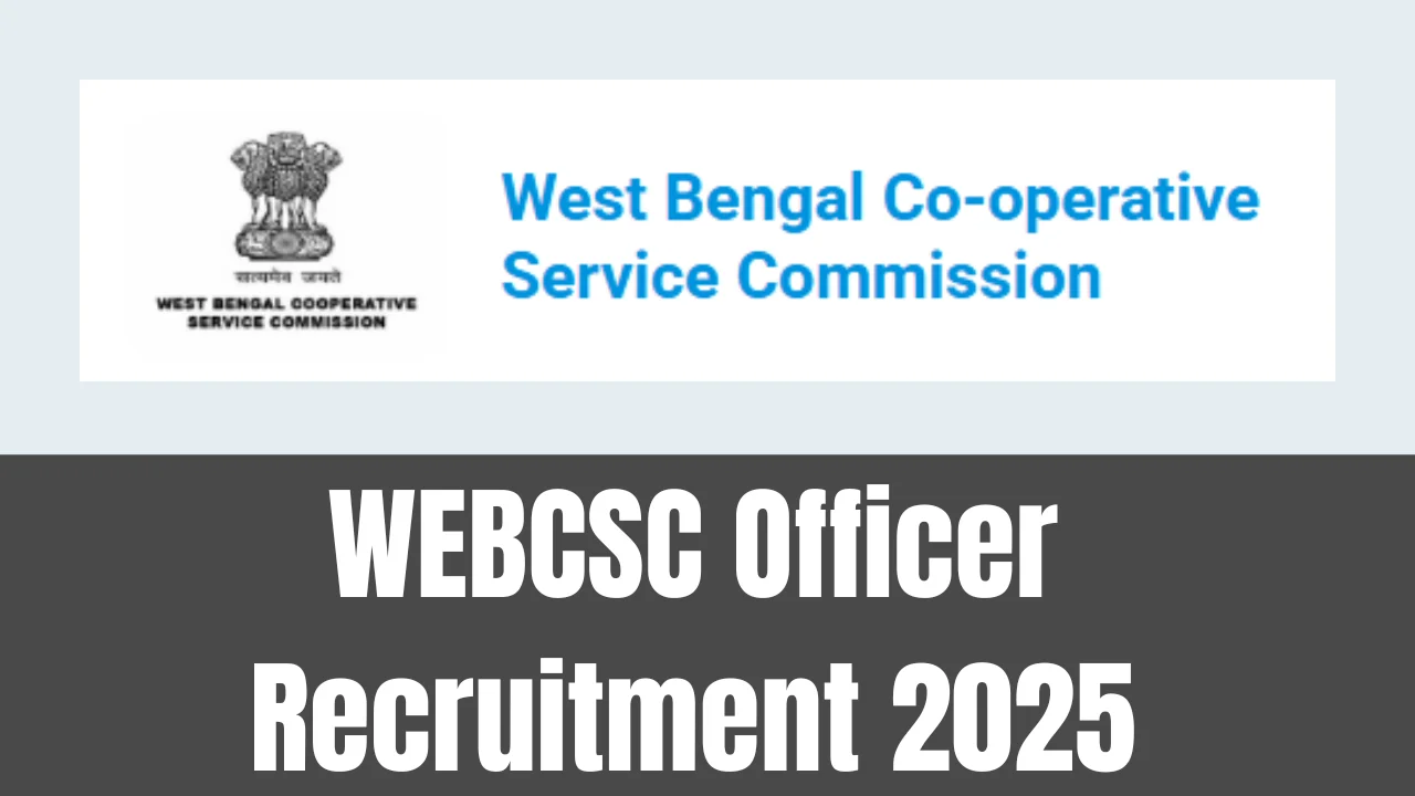 Exciting WEBCSC Officer Recruitment 2025: Apply Online for 11 Vacancies Before March 6 2 WEBCSC Officer Recruitment 2025