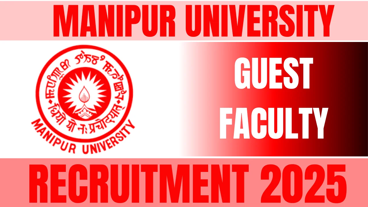 Exciting Opportunity: Manipur University Guest Faculty Recruitment 2025 for Electrical & Mechanical Engineering Posts 2 Manipur University Guest Faculty Recruitment 2025